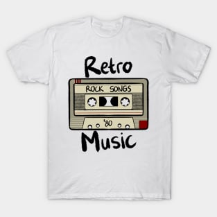 Tape Retro Design T-Shirt
